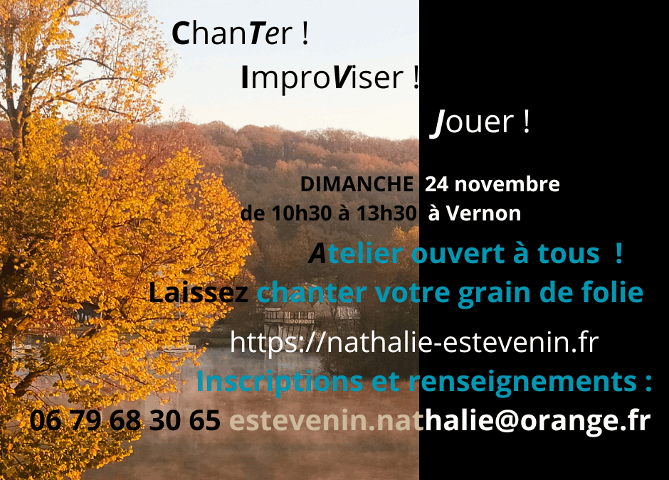 Atelier nov. 2024 Vernon